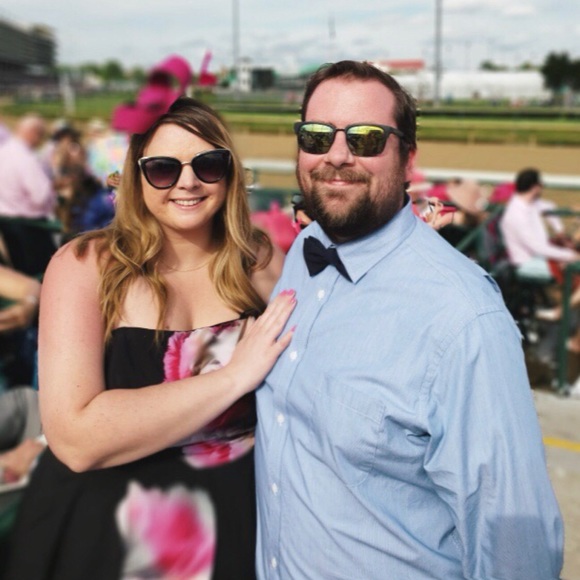 Bold Bloom Pleated Fit & Flare Dress - Picture 2 of 3